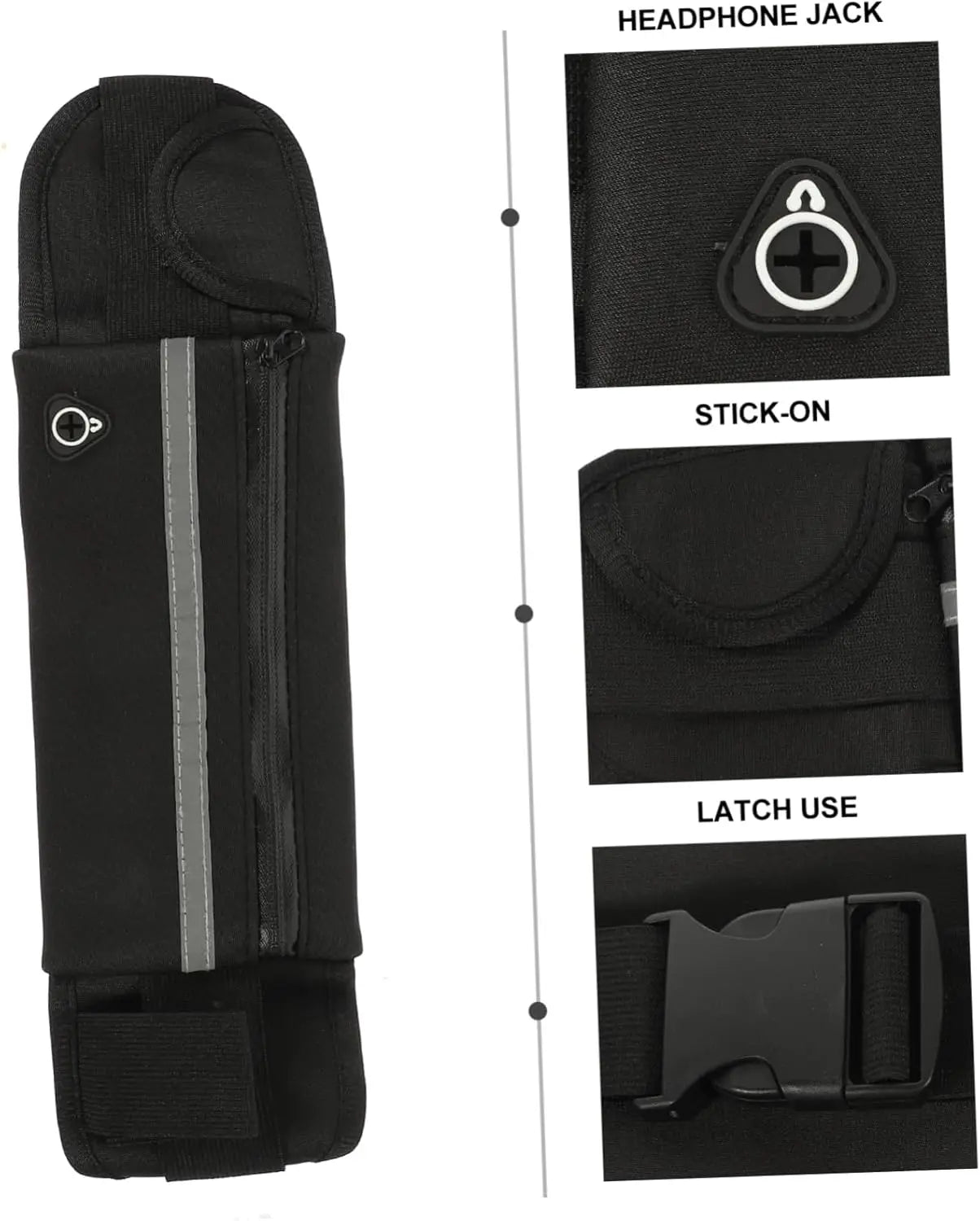 Pochete Esportiva Unissex Impermeável – Porta Celular, Academia, Corrida e Ciclismo