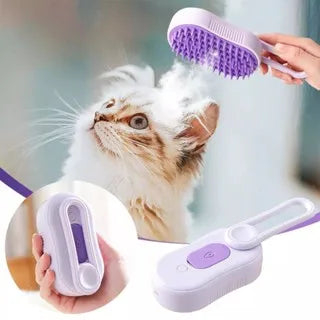 Escova A Vapor 3 Em 1 Pet Removedor de pelos de Gatos E Cães