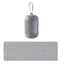 Toalha Fria Portátil em Silicone – Resfriamento Instantâneo & Secagem Rápida