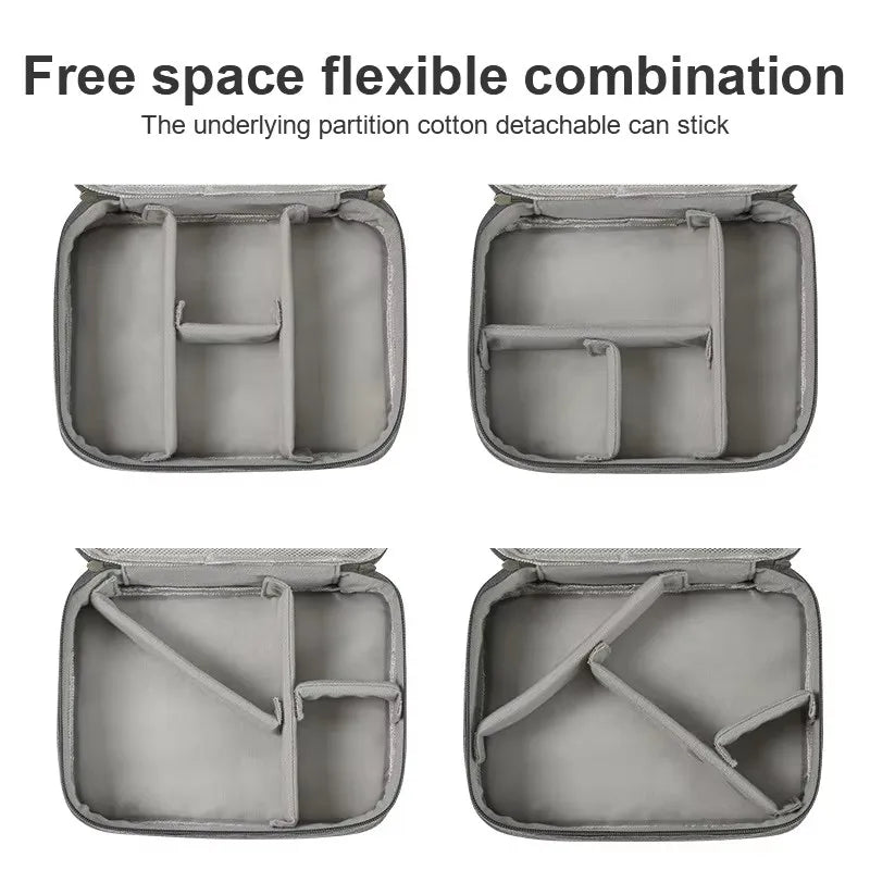 Organizador Portátil de Cabos e Acessórios Eletrônicos