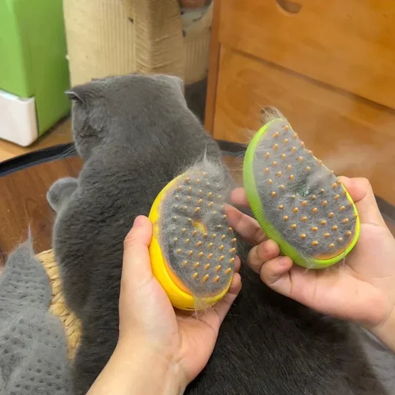 Escova A Vapor 3 Em 1 Pet Removedor de pelos de Gatos E Cães